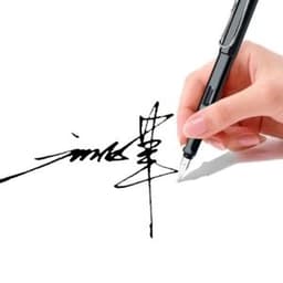 笔墨签名设计